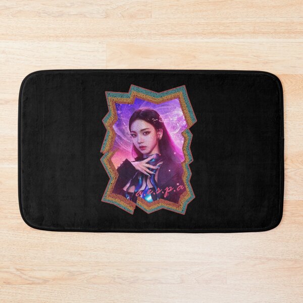 Item preview, Yoo Jimin aespa karina Korean Kpop Retro Color Oil Paint Design designed and sold by Piosenka Art.