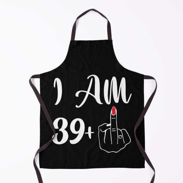 Item preview, Funny 40th Birthday Gift - I'm 39 + 1 Middle Finger Rude designed and sold by Nancy  Jones.