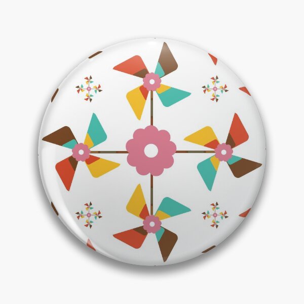 Item preview, Pinwheels and Flowers | Playtime designed and sold by deepgoa.