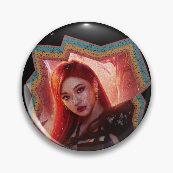 Item preview, Ning Yizhuo aespa Ningning Korean Kpop Retro Color Oil Paint Design designed and sold by Piosenka Art.
