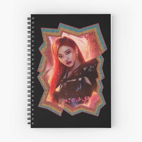 Item preview, Ning Yizhuo aespa Ningning Korean Kpop Retro Color Oil Paint Design designed and sold by Piosenka Art.