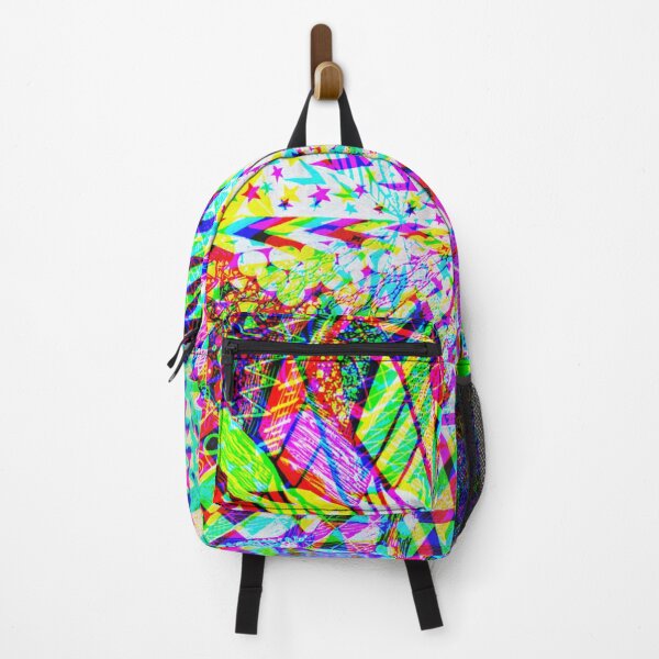 Item preview, Explosion of Colors - RGB Distortion Pattern designed and sold by Liz Bohon.