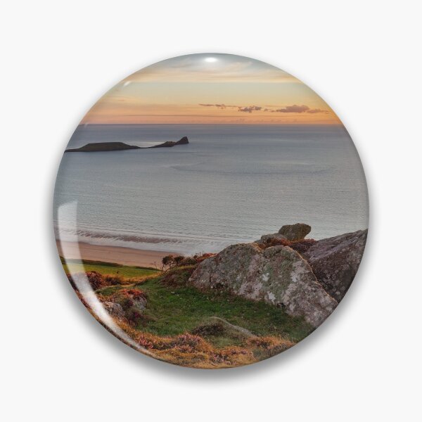 Item preview, Sunset over Rhossili Bay designed and sold by Dan Santillo.