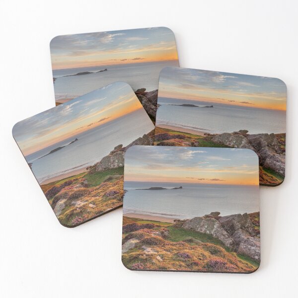 Item preview, Sunset over Rhossili Bay designed and sold by Dan Santillo.