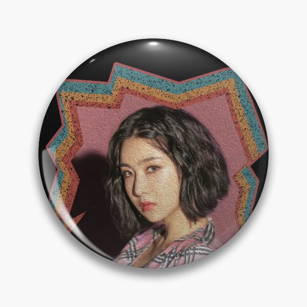 Item preview, Lee Yuna Brave Girls Yuna Korean Kpop Retro Color Oil Paint Design designed and sold by Piosenka Art.