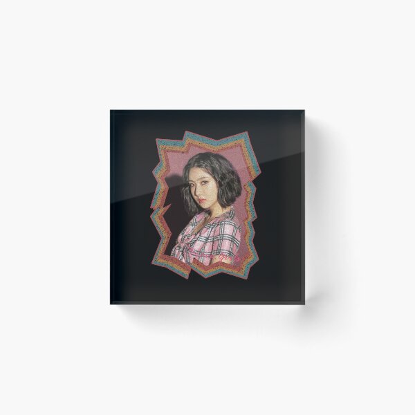 Item preview, Lee Yuna Brave Girls Yuna Korean Kpop Retro Color Oil Paint Design designed and sold by Piosenka Art.