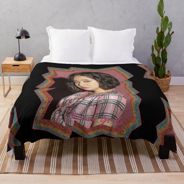 Artikelvorschau, Lee Yuna Brave Girls Yuna Korean Kpop Retro Farbölfarbe Design entworfen und verkauft von Piosenka Art.