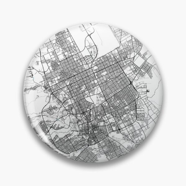 Item preview, Riyadh City Map of Saudi Arabia - Circle designed and sold by deMAP.