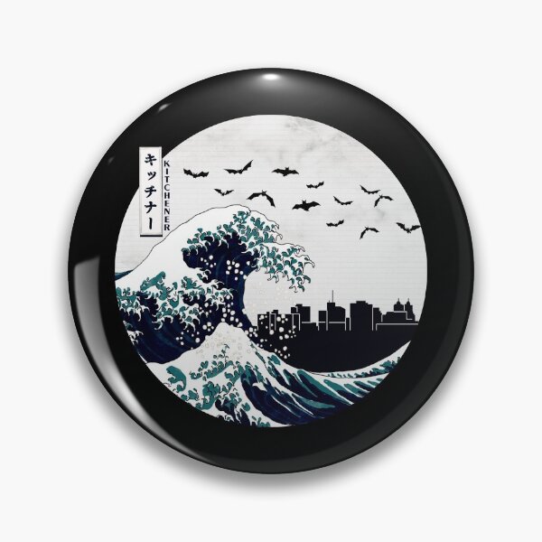 Item preview, Kitchener Kanagawa Wave Dark designed and sold by DFerraz.
