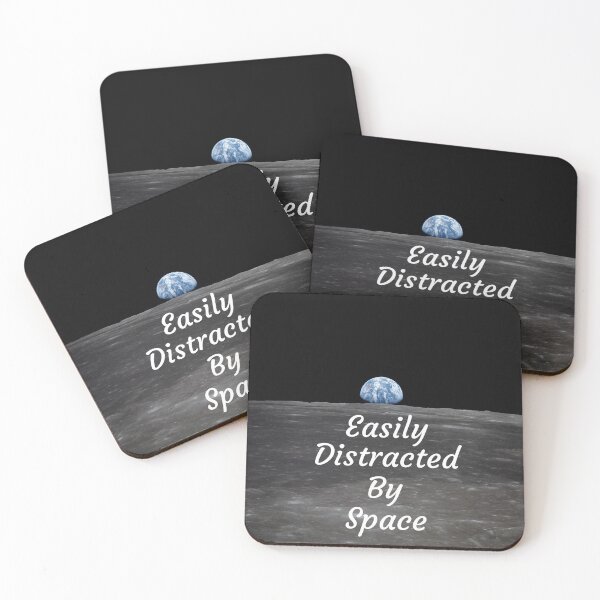 Item preview, Easily Distracted By Space Earth designed and sold by quirky-artistry.