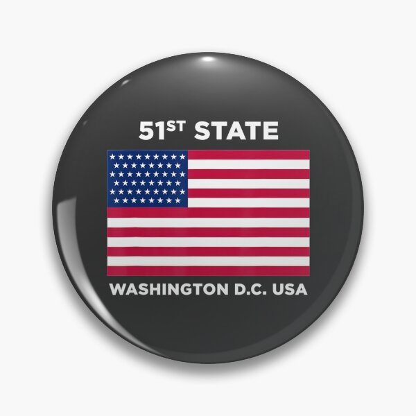 Item preview, 51st State 51 Star US Flag Washington DC American Flag Gift designed and sold by AsherRobinsk.