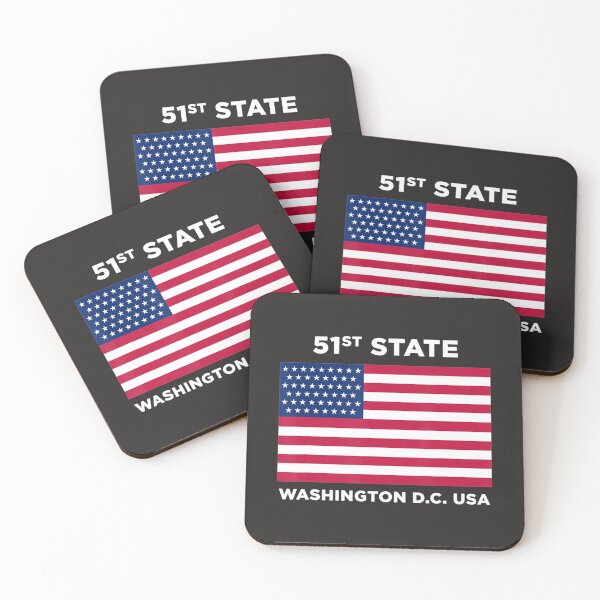 Item preview, 51st State 51 Star US Flag Washington DC American Flag Gift designed and sold by AsherRobinsk.