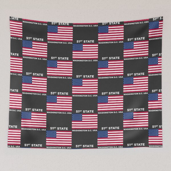 Item preview, 51st State 51 Star US Flag Washington DC American Flag Gift designed and sold by AsherRobinsk.