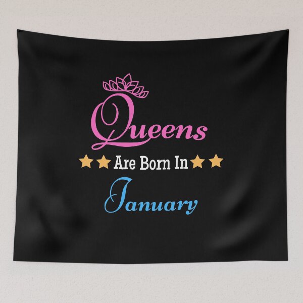 Item preview,  Queens Are Born In January designed and sold by Water Flick.