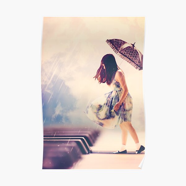 The Rain Murmurs Music Poster
