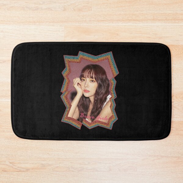 Item preview, Hong Eunji Brave Girls Eunji Korean Kpop Retro Color Oil Paint Design designed and sold by Piosenka Art.