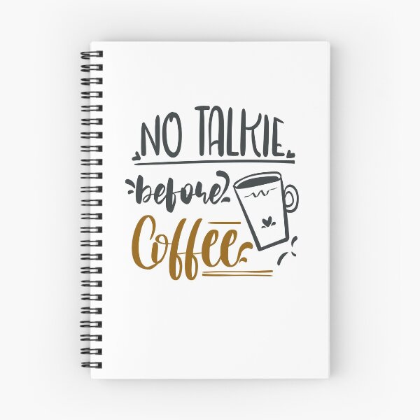 Item preview, No Talkie Before Coffee designed and sold by FOX1999-Design.