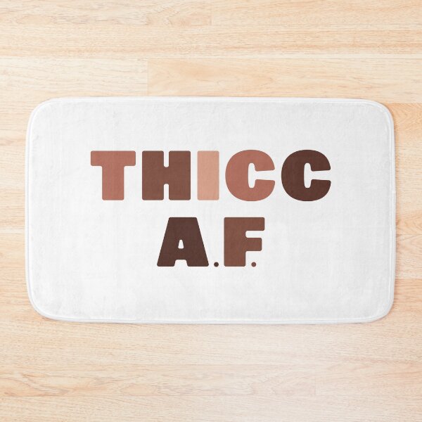 Item preview, Thicc A.F. Black Is Beautiful designed and sold by ClickForMore.