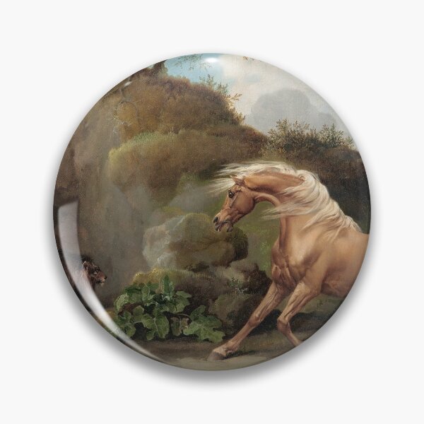 Item preview, Horse Frightened by a Lion designed and sold by Thewolfmaiden.