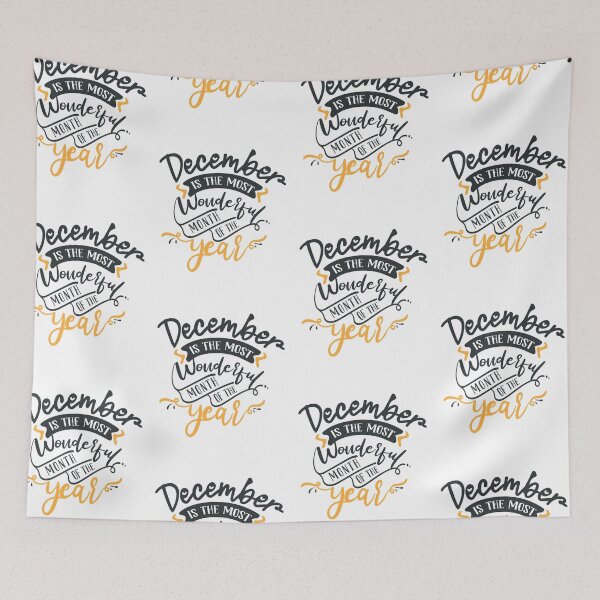Item preview, December Is The Most Wonderful Month Of The Year designed and sold by FOX1999-Design.