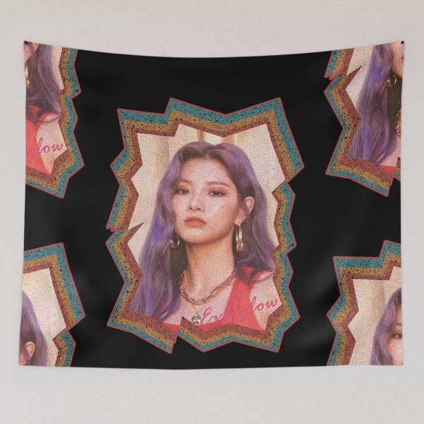 Item preview, Wang Yiren Everglow Yiren Korean Kpop Retro Color Oil Paint Design designed and sold by Piosenka Art.