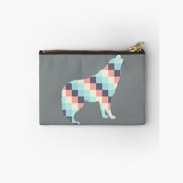 Item preview, Geometric Green Pastel Wolf designed and sold by DAFIN.