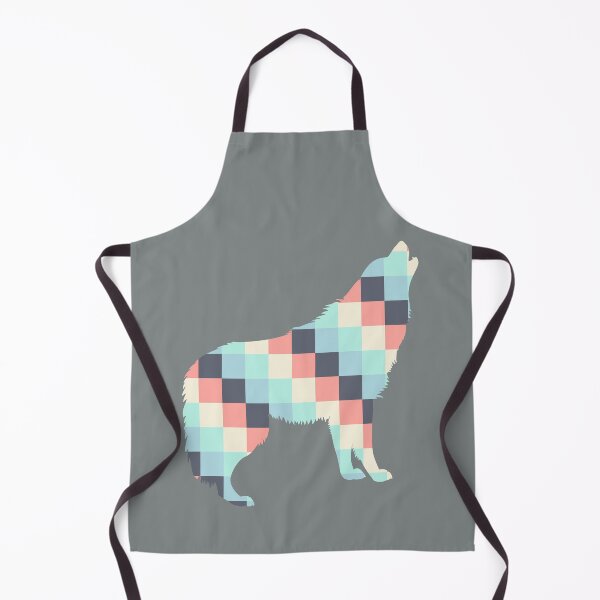 Item preview, Geometric Green Pastel Wolf designed and sold by DAFIN.