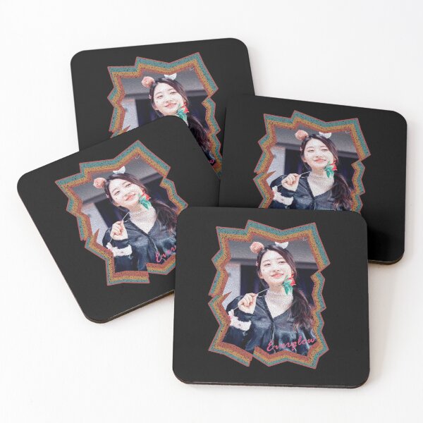 Item preview, Kim Sihyeon Everglow Sihyeon Korean Kpop Retro Color Oil Paint Design designed and sold by Piosenka Art.