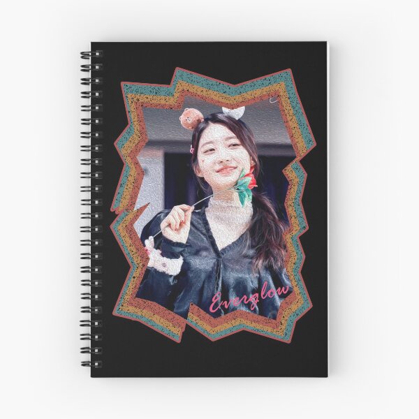 Item preview, Kim Sihyeon Everglow Sihyeon Korean Kpop Retro Color Oil Paint Design designed and sold by Piosenka Art.