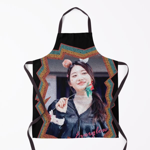 Item preview, Kim Sihyeon Everglow Sihyeon Korean Kpop Retro Color Oil Paint Design designed and sold by Piosenka Art.