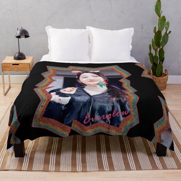 Item preview, Kim Sihyeon Everglow Sihyeon Korean Kpop Retro Color Oil Paint Design designed and sold by Piosenka Art.