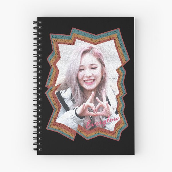 Item preview, Han Eunji Everglow Mia Korean Kpop Retro Color Oil Paint Design designed and sold by Piosenka Art.