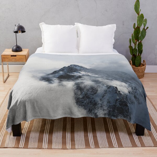 Item preview, Lonely Mountain in Clouds designed and sold by PaulinaChmiel.