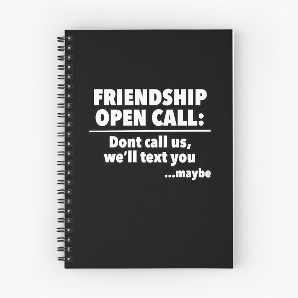 Item preview, Friendship Open Call: Don't Call Us, We'll Text You...Maybe designed and sold by NadyaCC.