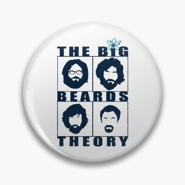 Item preview, The Big Beards Theory designed and sold by AnthonyShields.