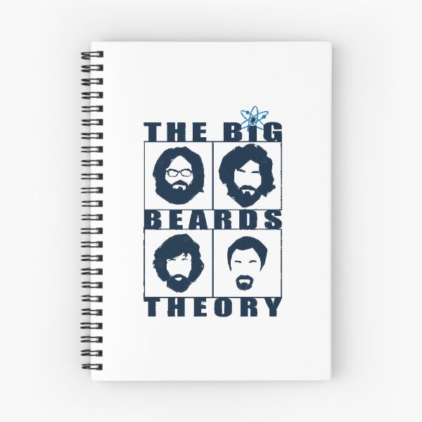 Item preview, The Big Beards Theory designed and sold by AnthonyShields.
