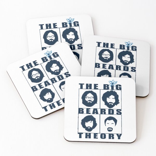 Item preview, The Big Beards Theory designed and sold by AnthonyShields.