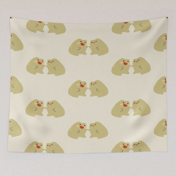 Item preview, Crayon Frogs designed and sold by ViolettLight.