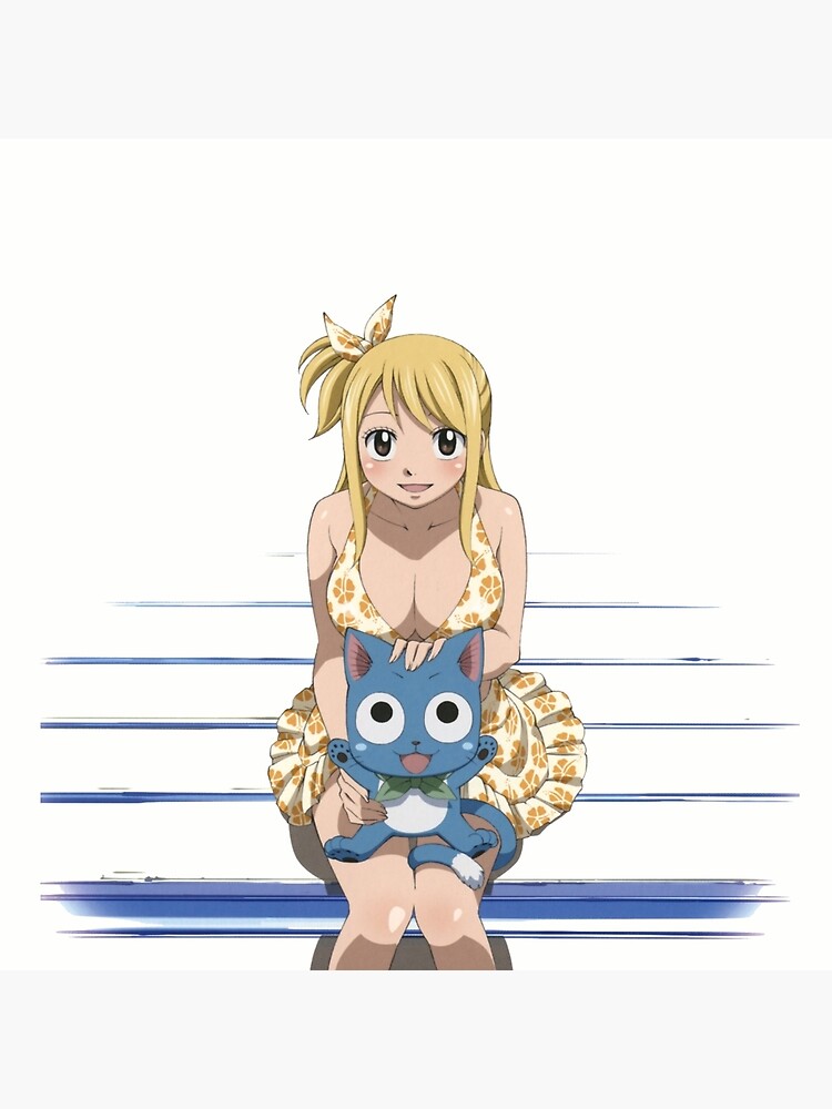 Lucy Heartfilia - Fairy Tail  Art Board Print for Sale by