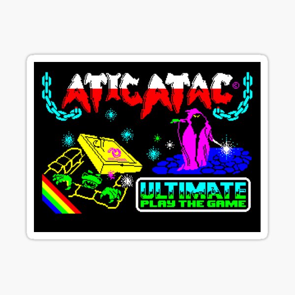 Item preview, Atic Atak - Classic Videogame designed and sold by NineSevenFour.