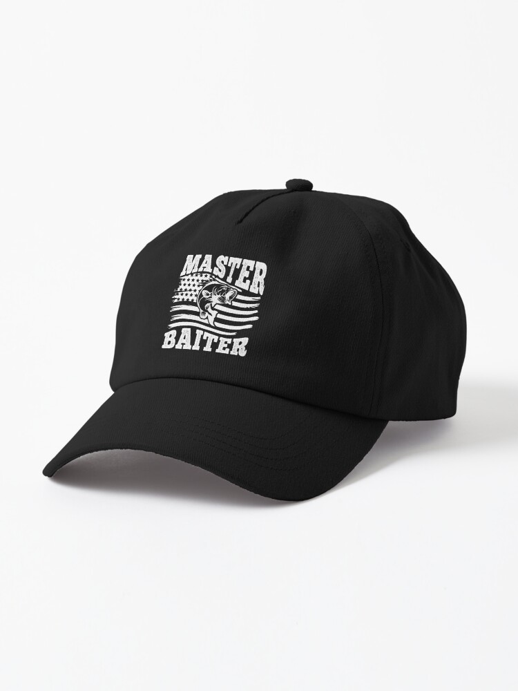 Funny Fishing Master Baiter Cap for Sale by JasKei-Designs