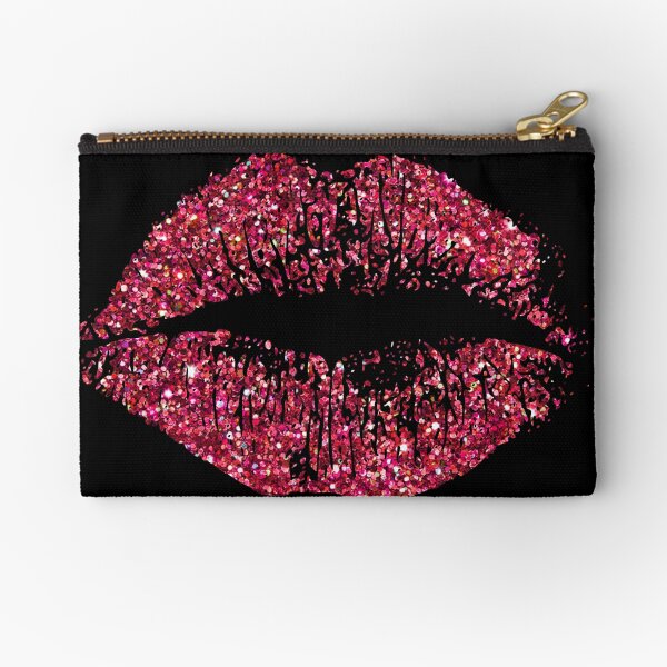 Item preview, Stylish Red Glitter Lips designed and sold by enhan.
