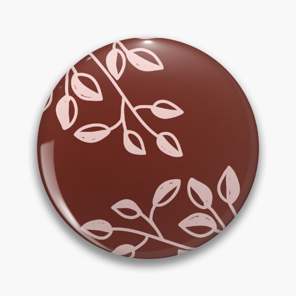 Item preview, Minimal maroon leaves designed and sold by PeachyLitchi.