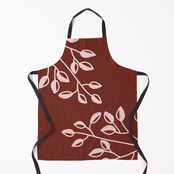 Item preview, Minimal maroon leaves designed and sold by PeachyLitchi.
