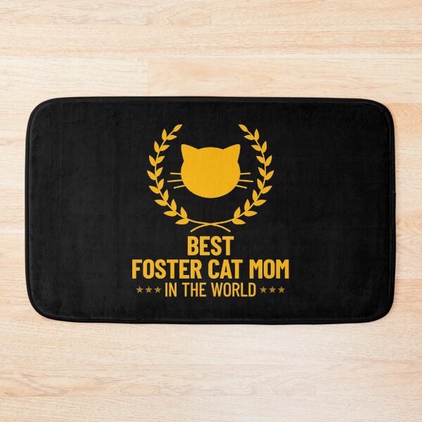 Item preview, Best Foster Cat Mom In The World Award designed and sold by ClickForMore.