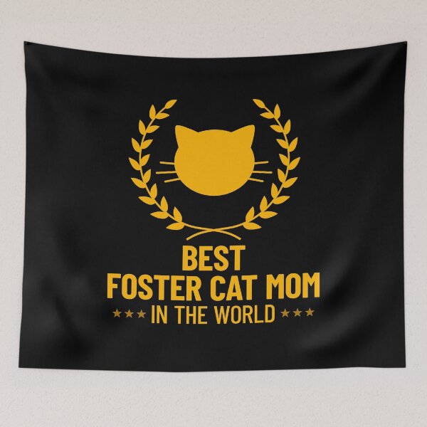 Item preview, Best Foster Cat Mom In The World Award designed and sold by ClickForMore.