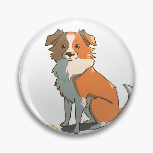 Item preview, Red Border Collie  designed and sold by RoyalFrog.