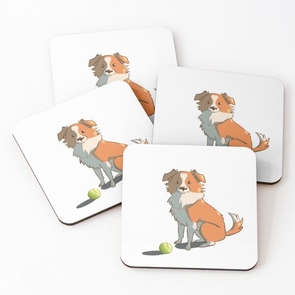 Item preview, Red Border Collie  designed and sold by RoyalFrog.