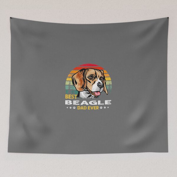Item preview, Best Beagle Dad Ever Retro Vintage Dog Lover designed and sold by Calan6Javer.