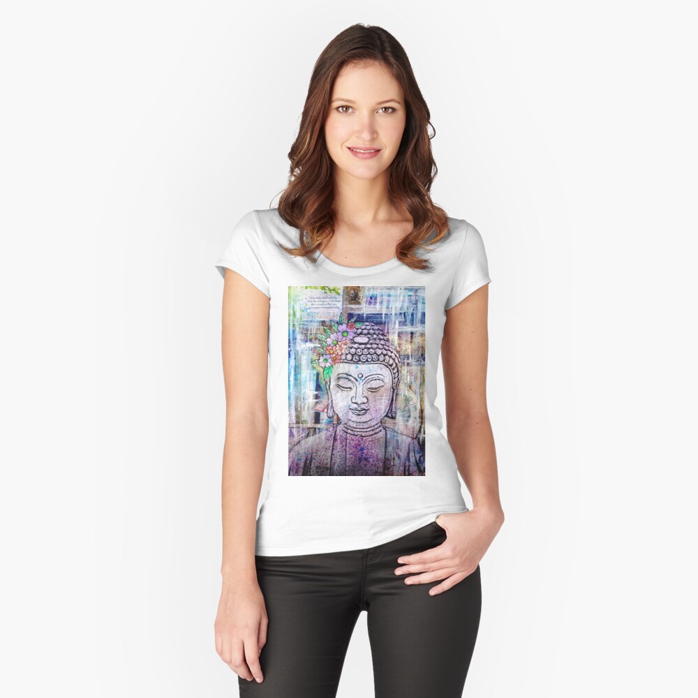 Namaste Fitted Scoop T-Shirt